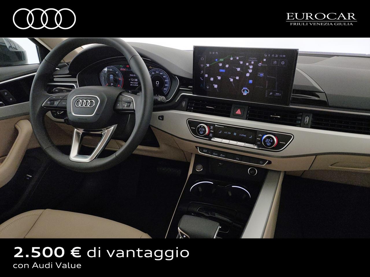 Audi A4 avant 35 2.0 tdi mhev business advanced 163cv s-tronic