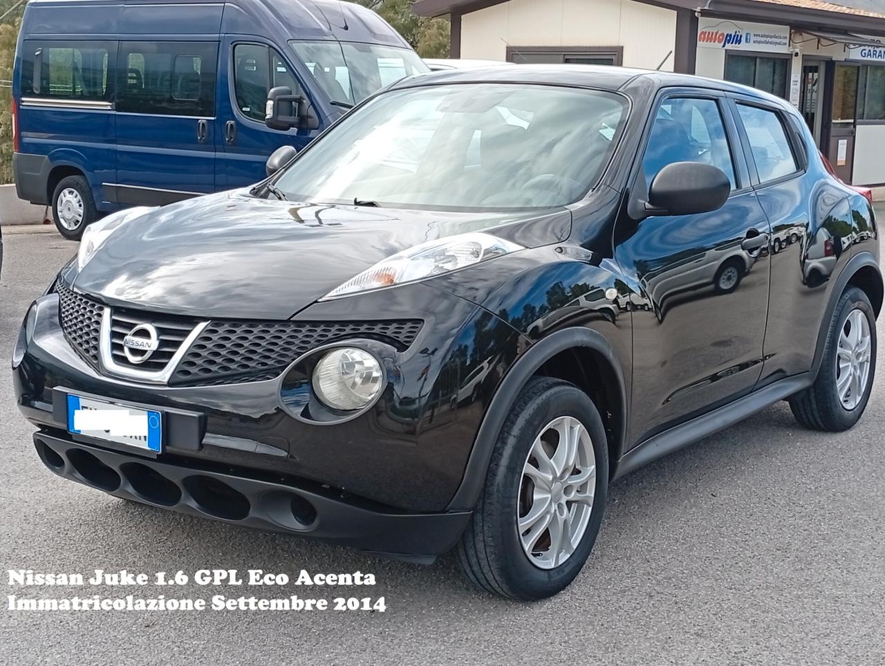 Nissan Juke 1.6 GPL Eco Acenta