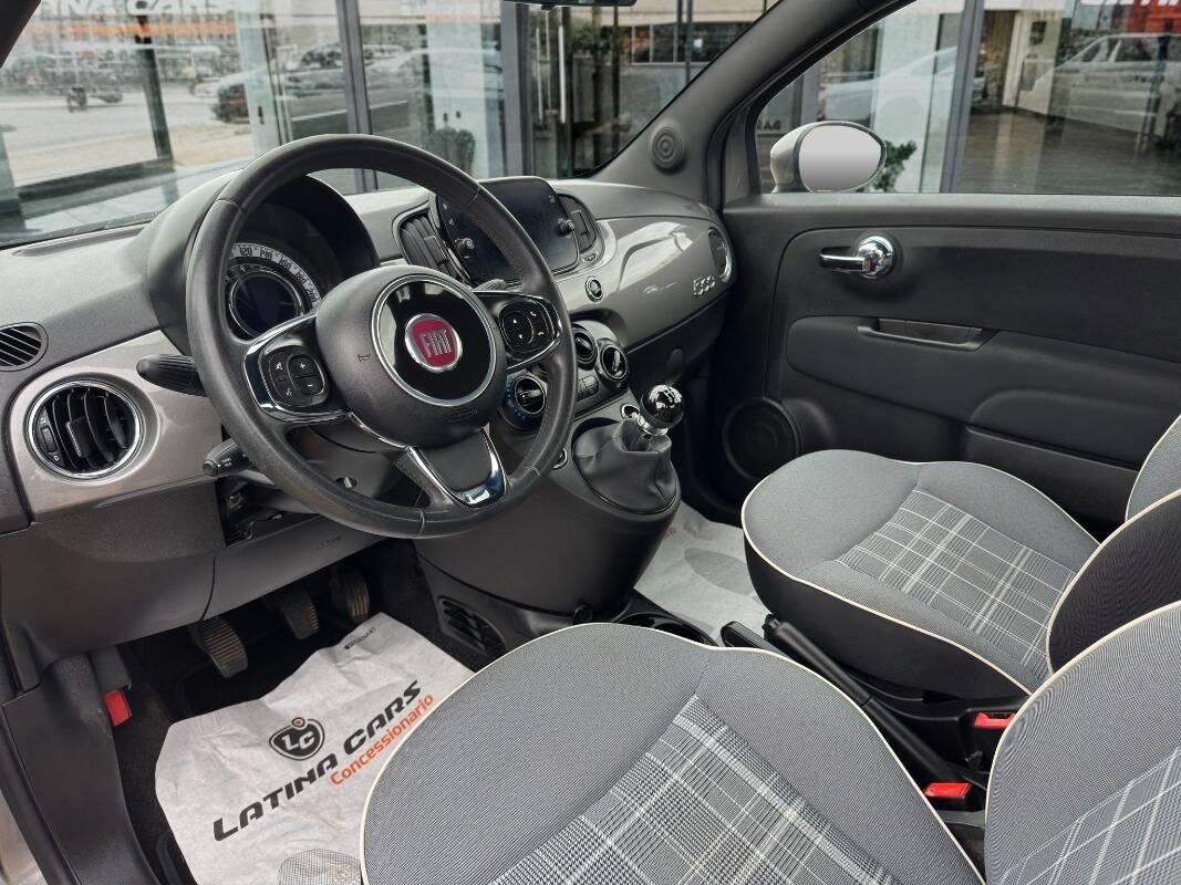 Fiat 500 1.0 hybrid Lounge 70cv con CarPlay