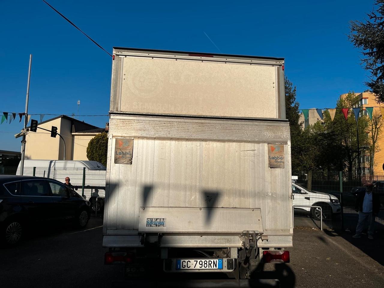 IVECO DAILY 35C16 BOX + SPONDA - 2017