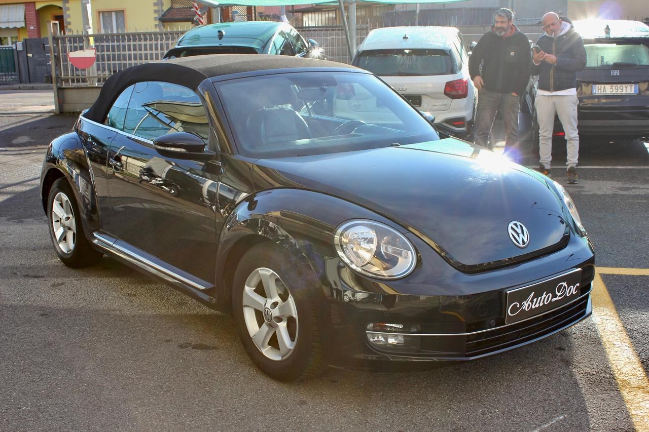 Volkswagen Maggiolino Cabrio 1.2 TSI Design 105CV NAVY PLUS SEDILI RISCALDATI