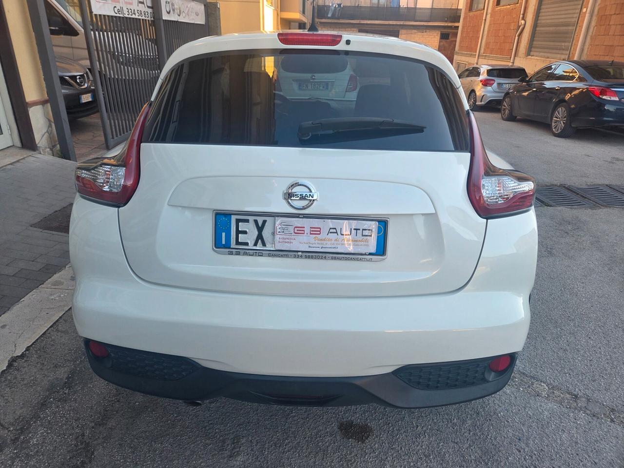 NISSAN JUKE BIANCO PERLA 1.5 NAVIG TELEC KMCERTIF