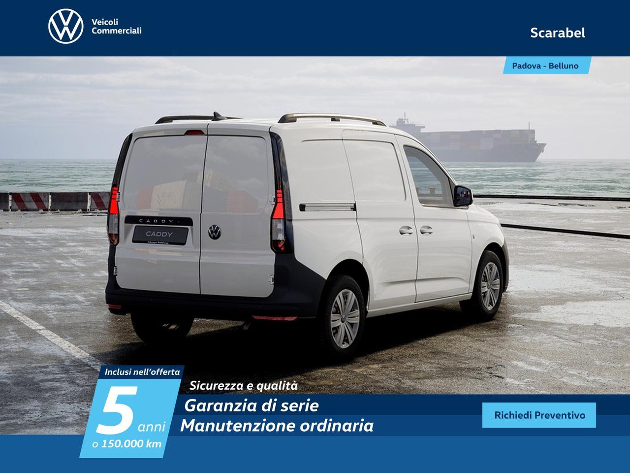Volkswagen Caddy cargo 2.0 tdi 102cv business my24