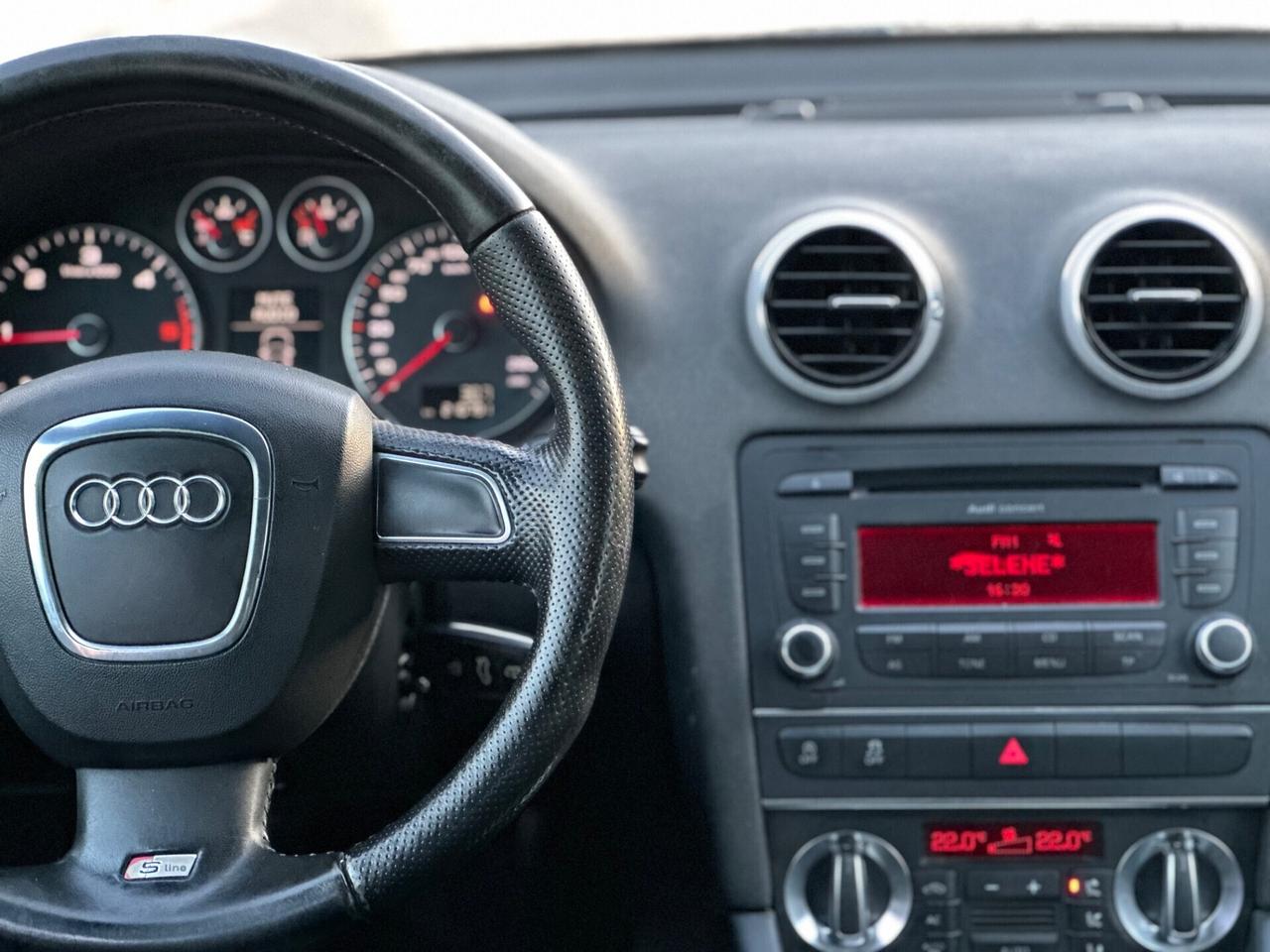 Audi A3 2.0 S-LINE 2010 140 CV - MANUALE, PELLE