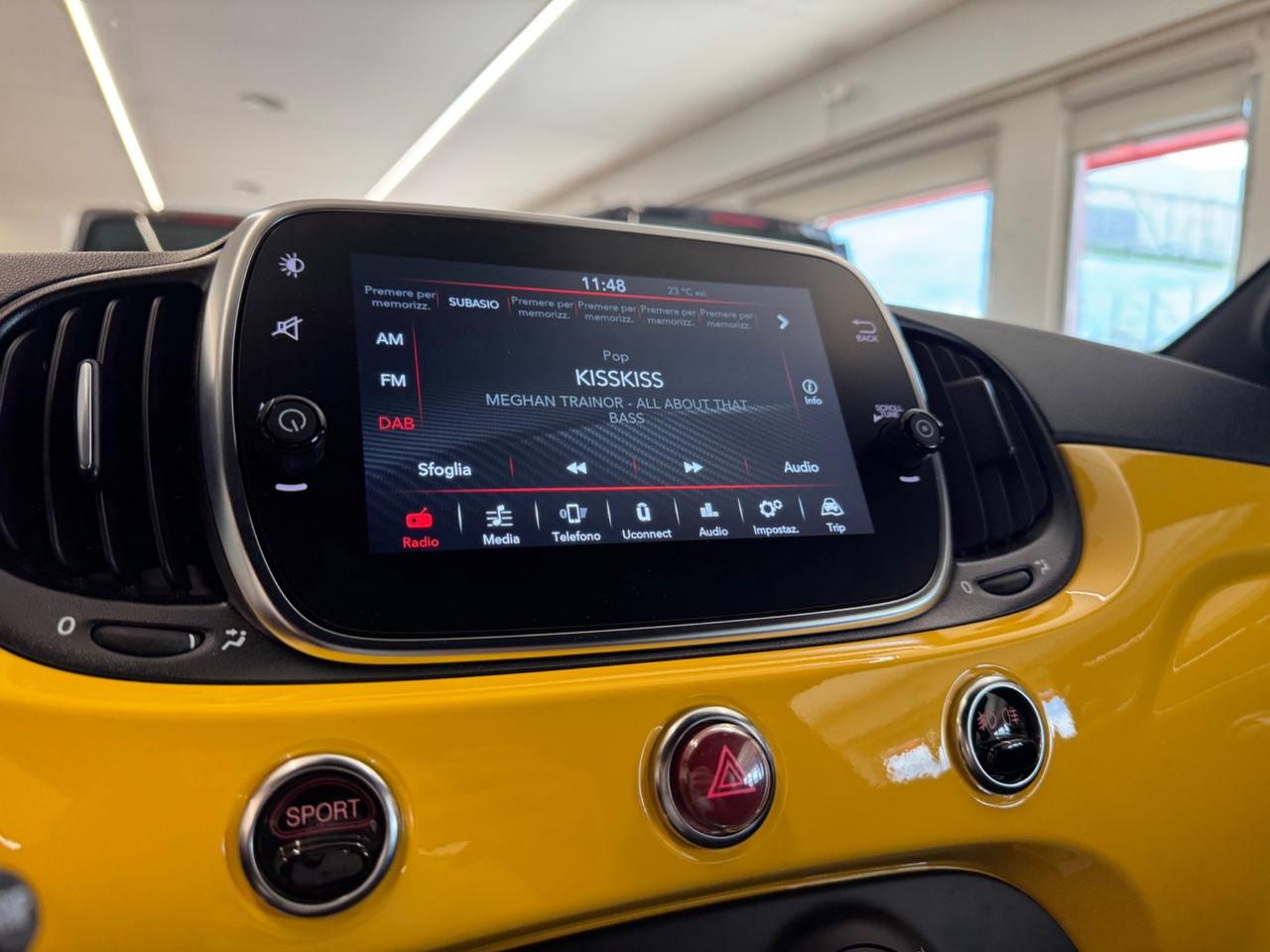 Abarth 595 - 145 CV - GIALLO MODENA - SOLO 29.000 KM