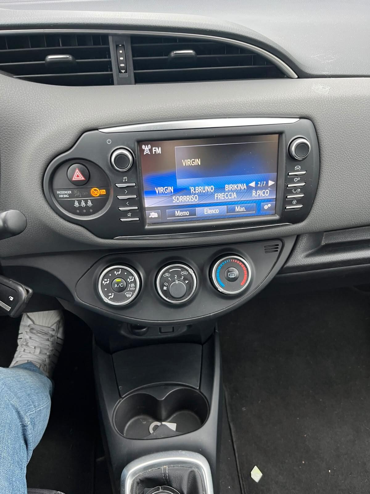 Toyota Yaris 1.0 72 CV 5 porte **km 60563**
