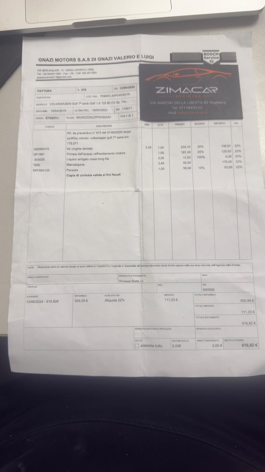 Volkswagen Golf 1.6 TDI 90 CV 5p. Trendline BlueMotion Technology