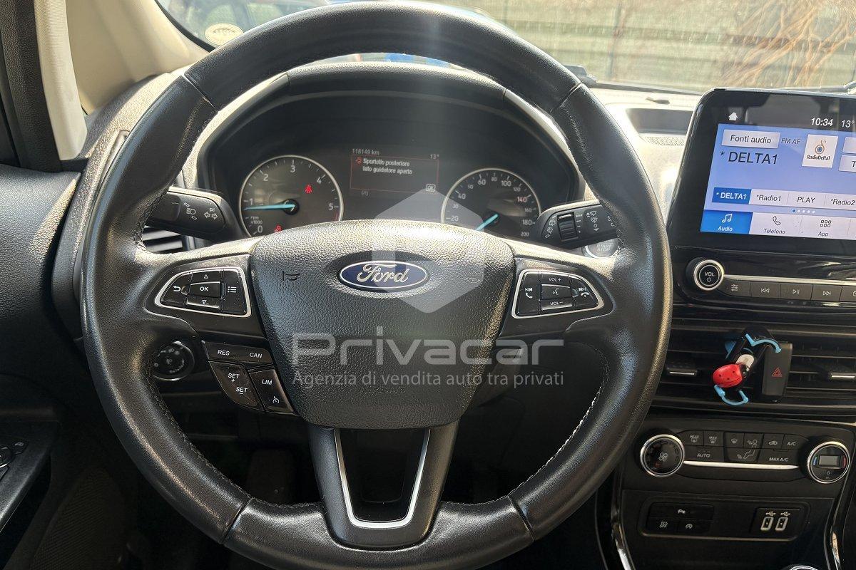 FORD EcoSport 1.5 Ecoblue 100 CV Start&Stop Titanium