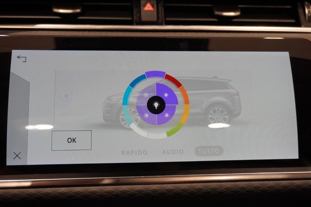 LAND ROVER RANGE ROVER EVOQUE 2.0D I4 AUTO AWD S ( FARI LED - TETTO PANORAMICO APR. - ADAPTIVE CRUISE - PELLE - AMBIENT LIGHTS - HEAD-UP DISPLAY - NAVI - MIRROR - PDC - TELECAMERA POST. - CERCHI 18 )