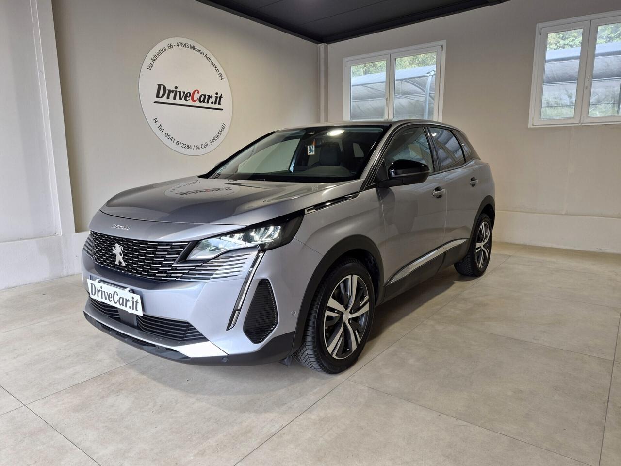 Peugeot 3008 1.5 BLUEHDI ALLURE 130CV EAT8 *24 MESI DI GARANZIA* LED RETROCAM. 360° VETRI PRIVACY CRUISE CONTROL DRIVE MODE