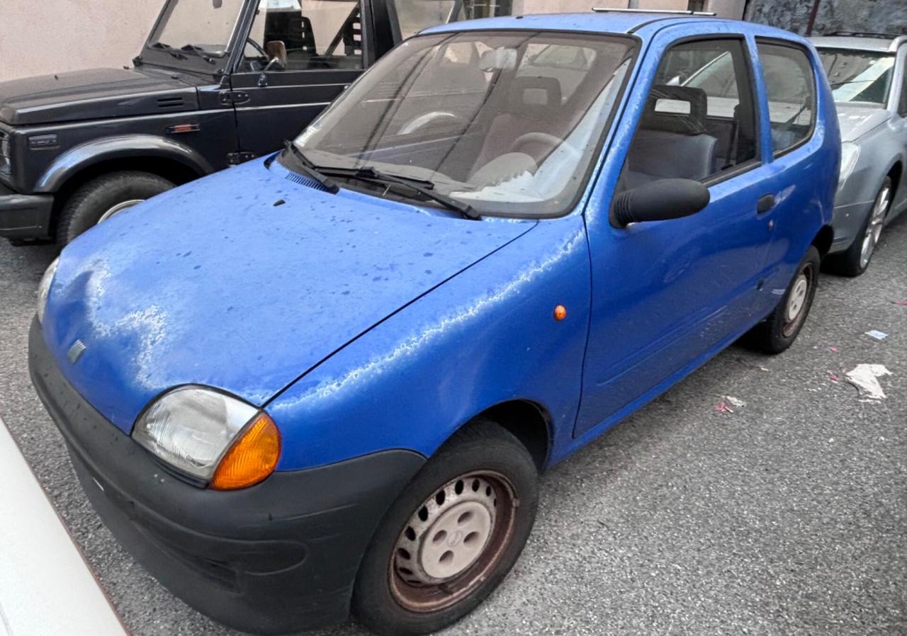 Fiat Seicento 1.1i cat Hobby autovettura solamente 32000 neopatentati