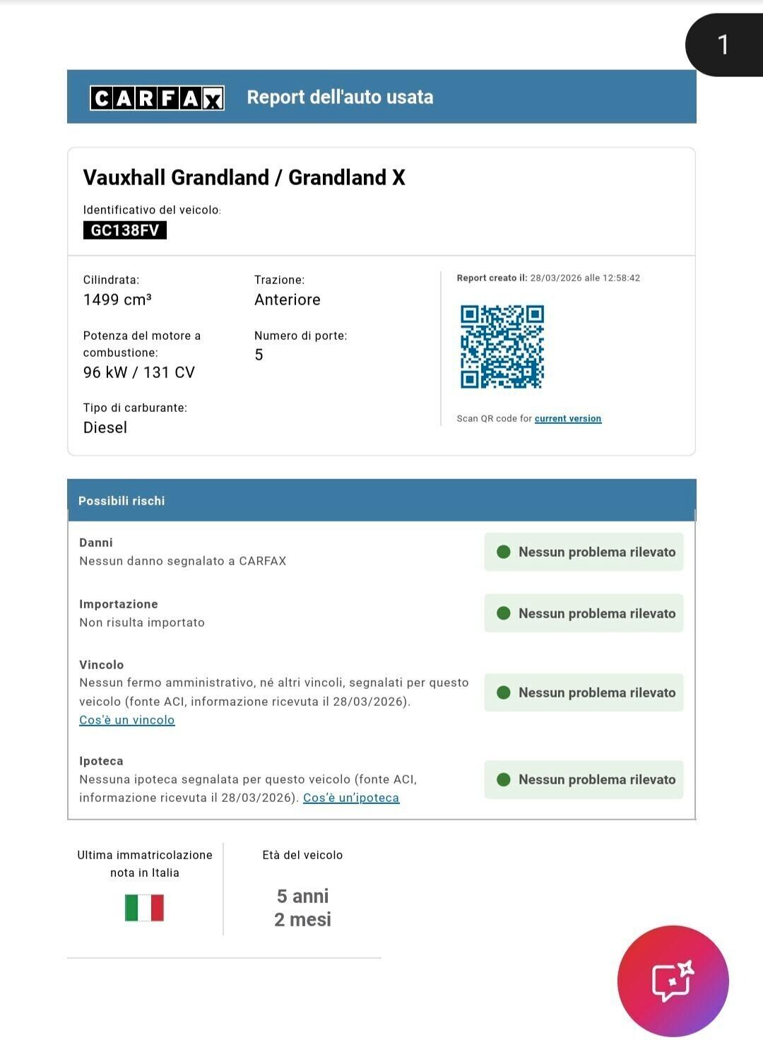 Opel Grandland X 1.5 diesel Ecotec Ultimate