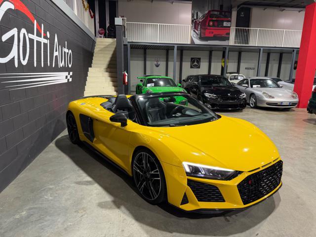AUDI R8 V10 SPYDER RESTYLING YELLOW SCARICO SUPERSPRINT