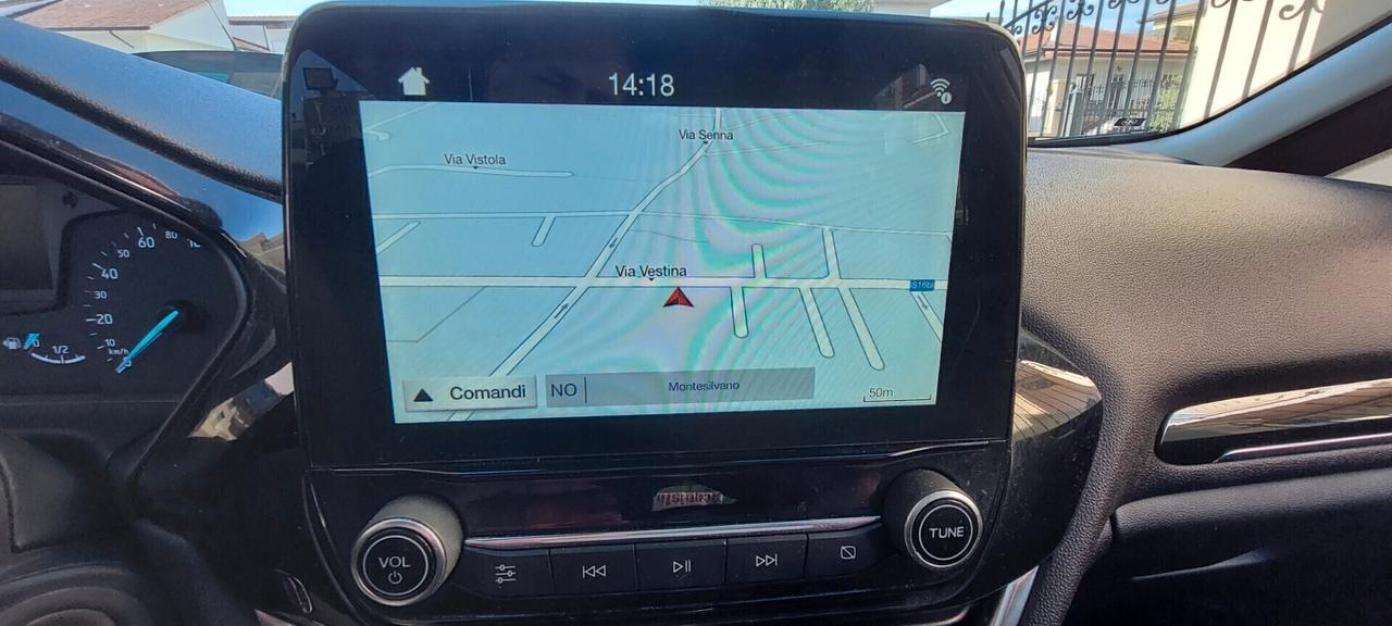 FIESTA 1,1 BENZINA NEW MODEL 86 CV X NEOPATENTATI NAVIGATORE TELEFONO LEGA STRAFULL