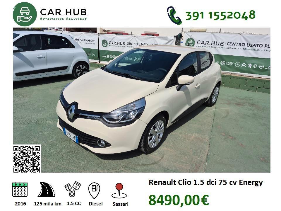 Renault Clio dCi 8V 75CV Start&Stop 5 porte Energy Zen