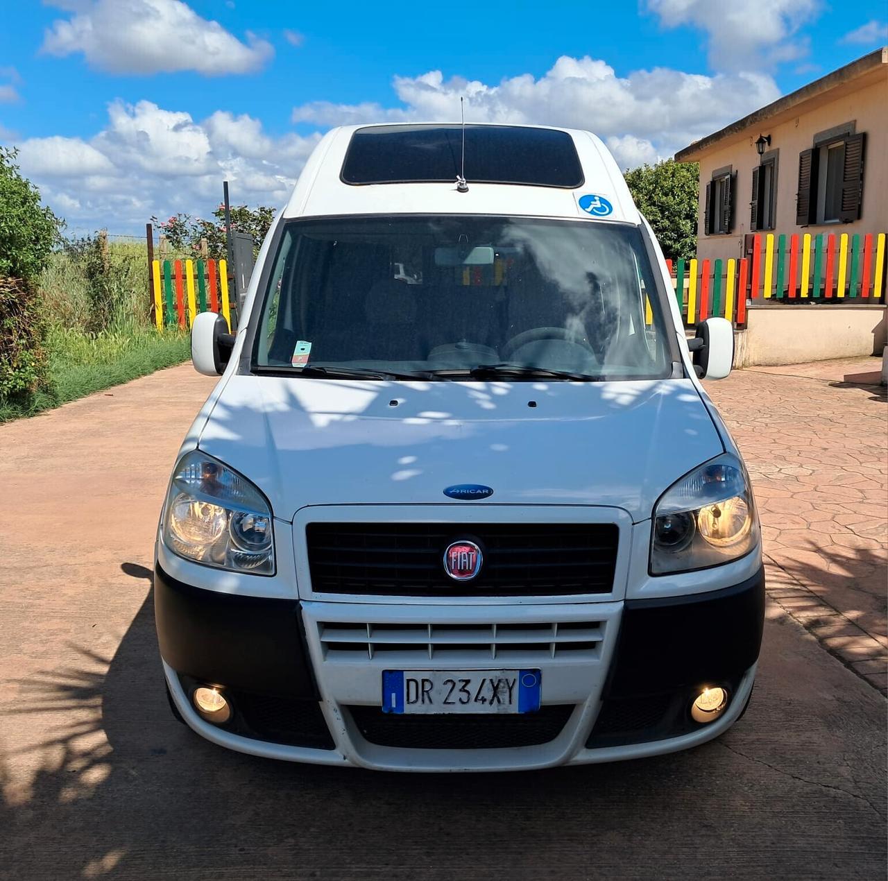 Fiat Doblo Doblò 1.9 120cv TETTO ALTO TRASPORTO DISABILI unipro'