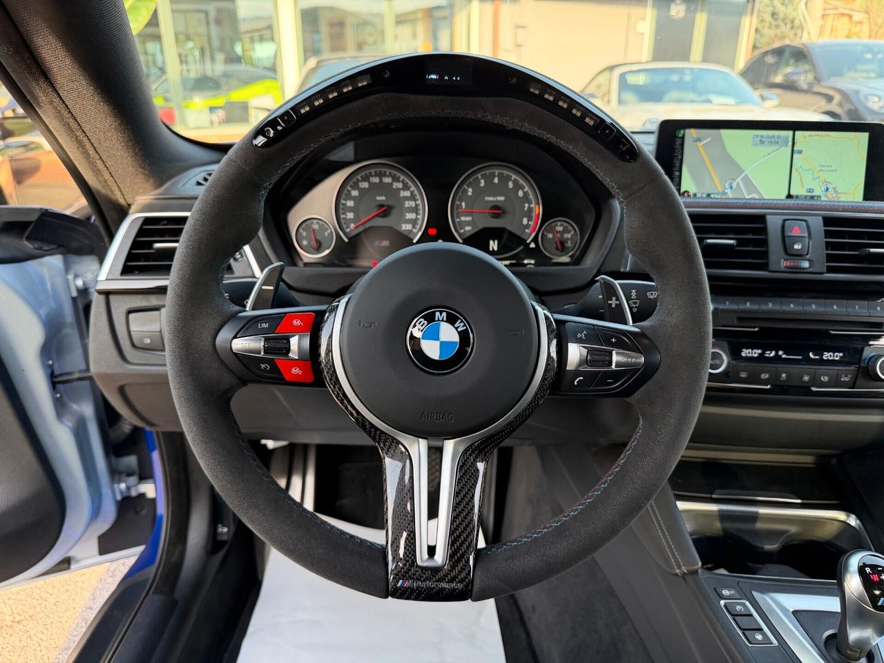 Bmw M4 COUPè 3.0 DKG/PACK CARBONIO/LED AL VOLANTE/KM DOC.