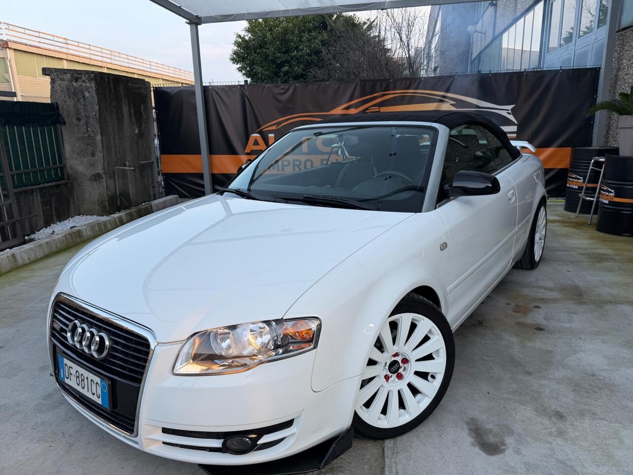 AUDI A4 S-LINE CABRIO 2.0 TDI 6MARCE MANUALE