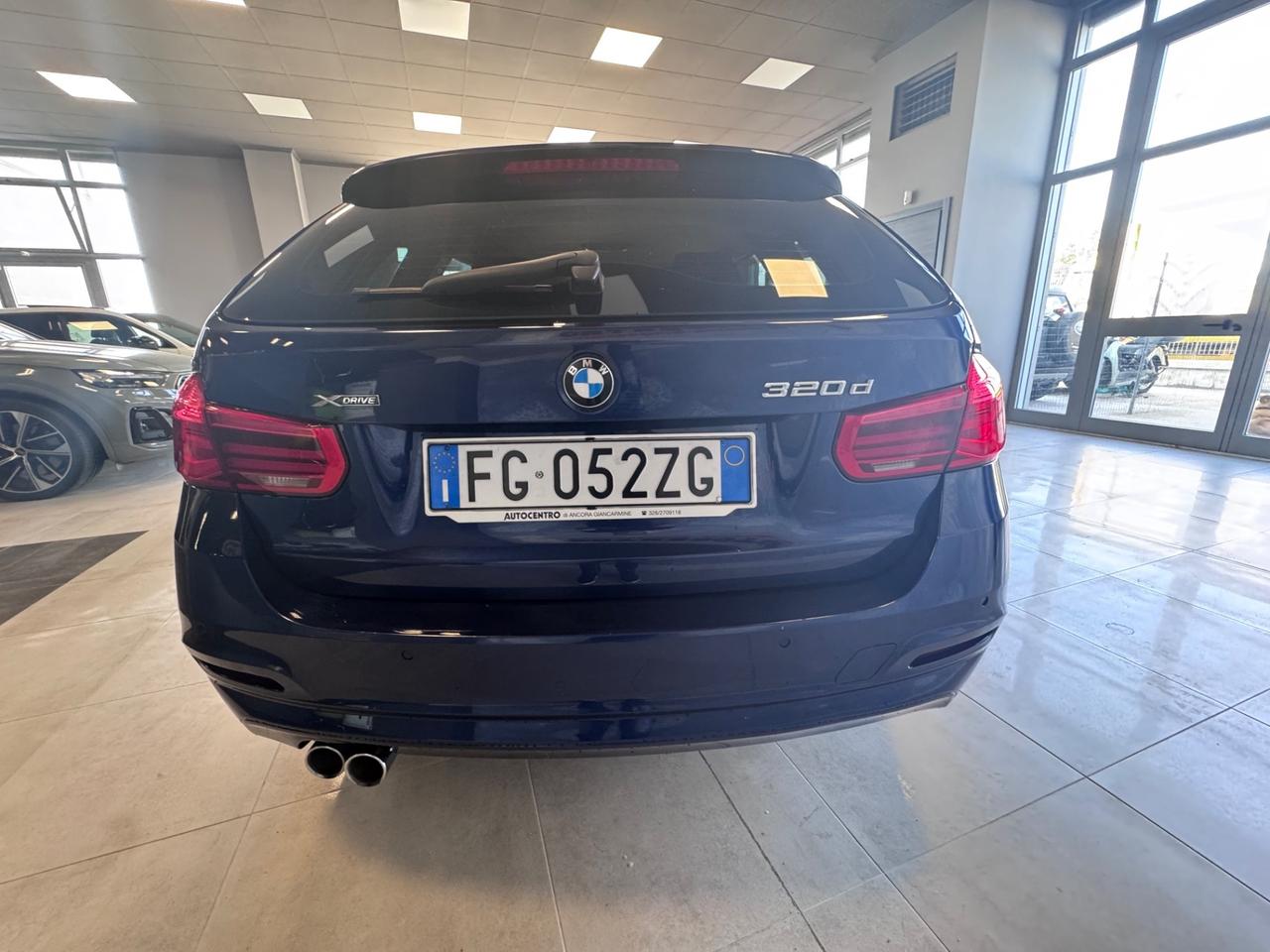 BMW 320D TOURING XLINE AUTOMATICO MY2017 SOTTOCOSTO