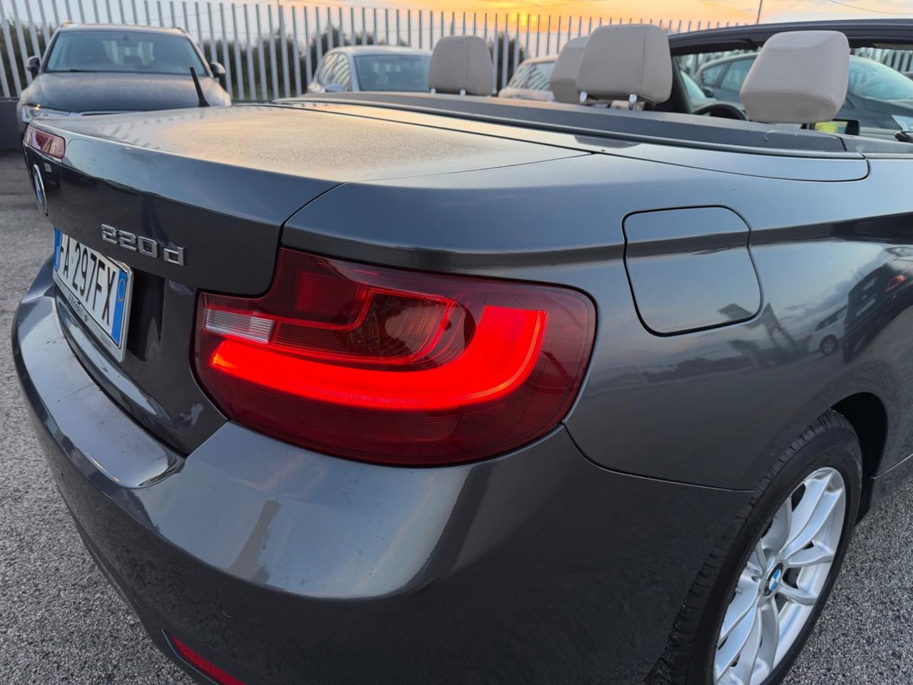 BMW 220d 190CV CABRIO STEPTRONIC FULL MY15