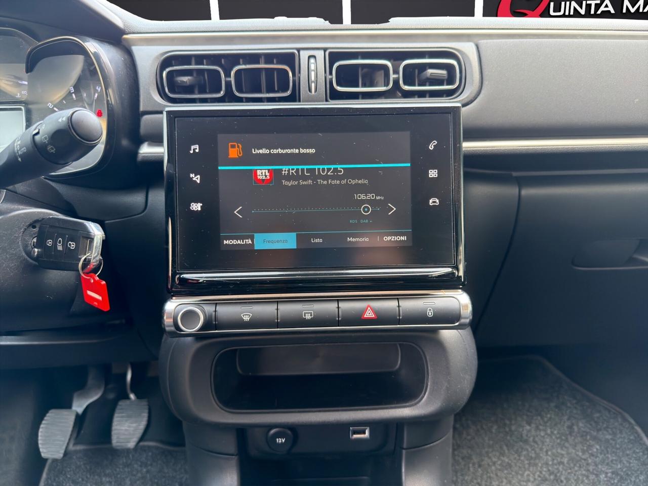 Citroen C3 1.5 HDi 100 CV Feel Pack/TOUCHSCREEN