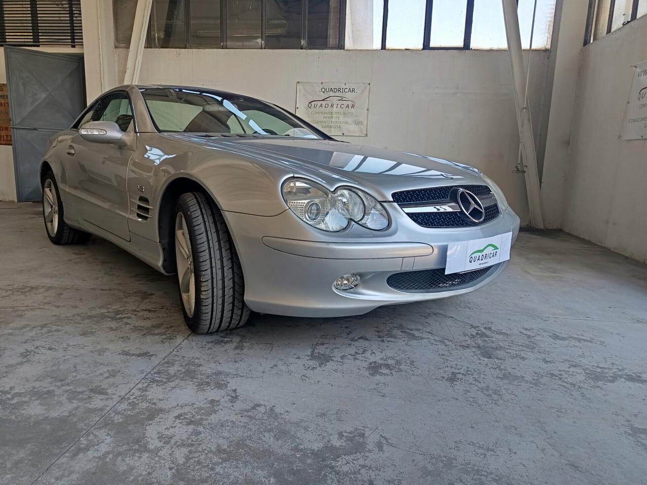 Mercedes-benz SL 500 R230 V8 ***ASI*** – 110000 km PELLE BLU AUTOMATICA