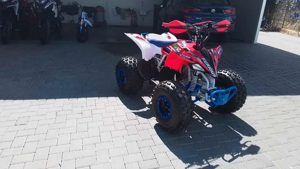 NCX Moto Quad 125 slim Furious Bianco-Rosso