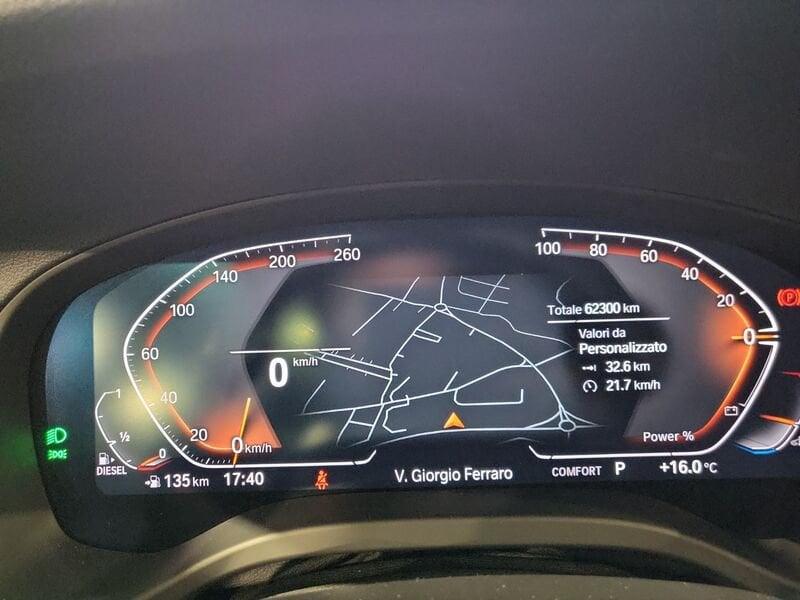 BMW X3 xDrive 20d 190cv Automatica MH48V con Gancio Traino