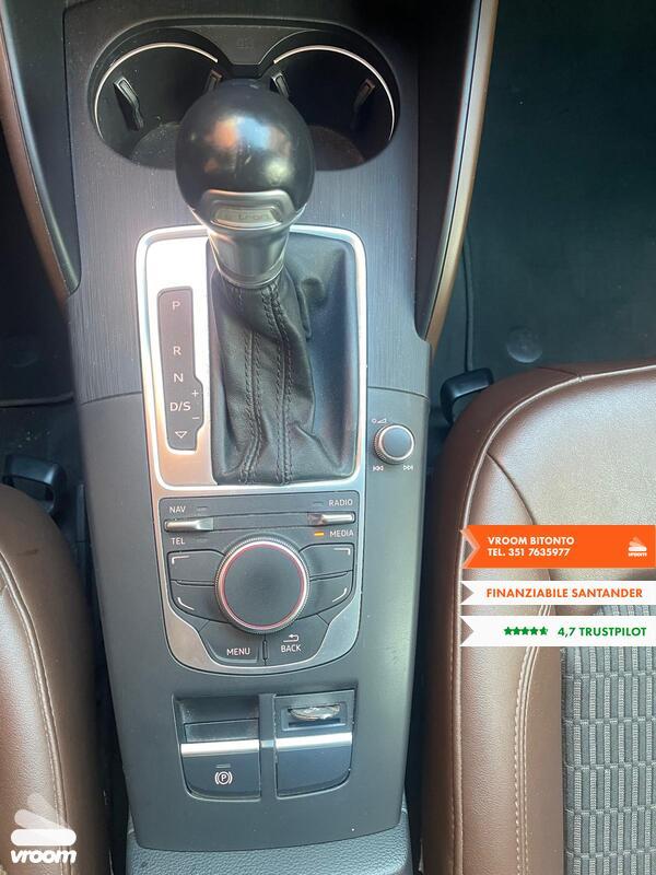 AUDI A3 3ª serie A3 SPB 1.4 TFSI S tronic g-tr...