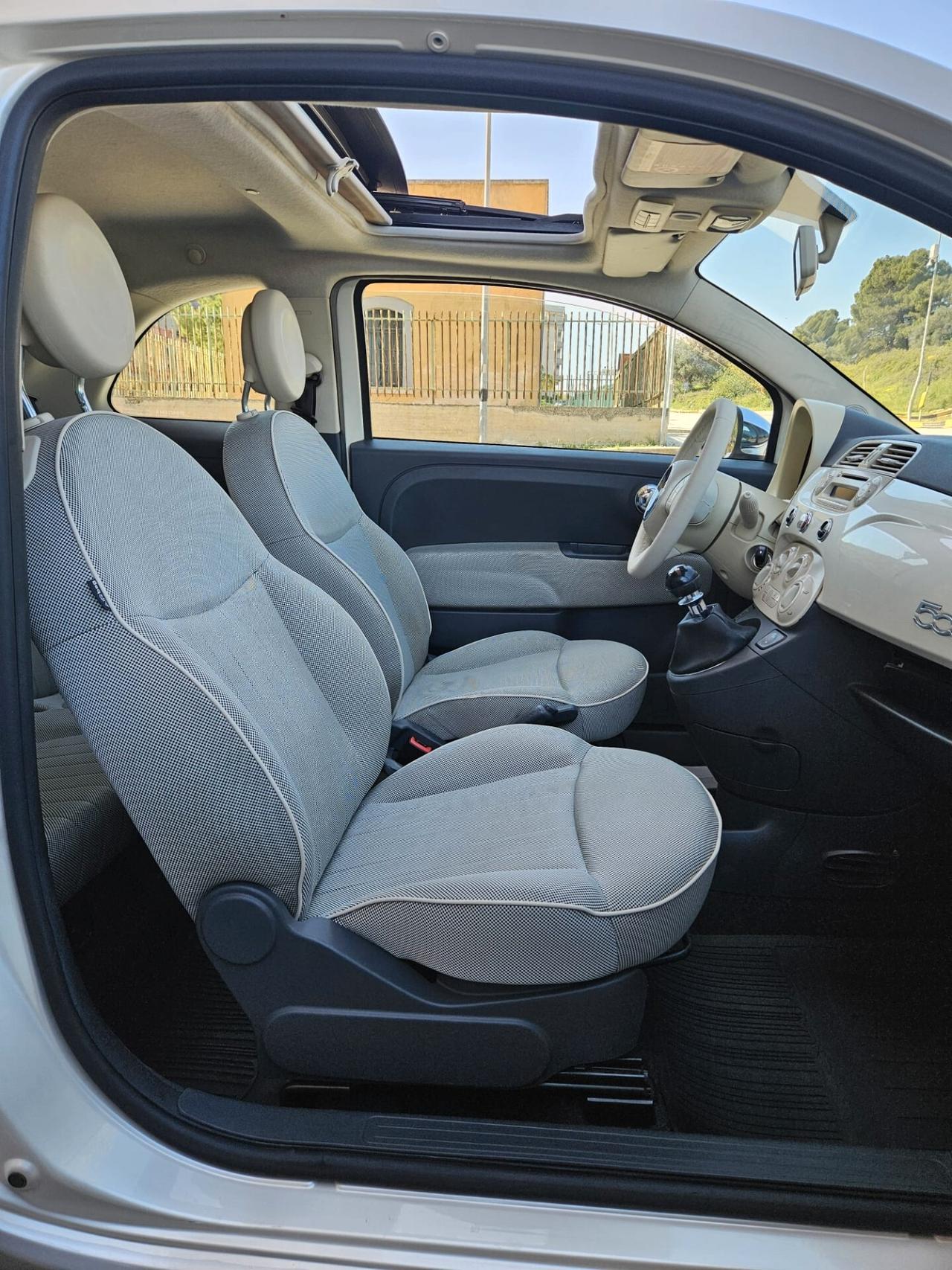 Fiat 500 1.2 Lounge 69cv TETTO APRIBILE UNIPRO