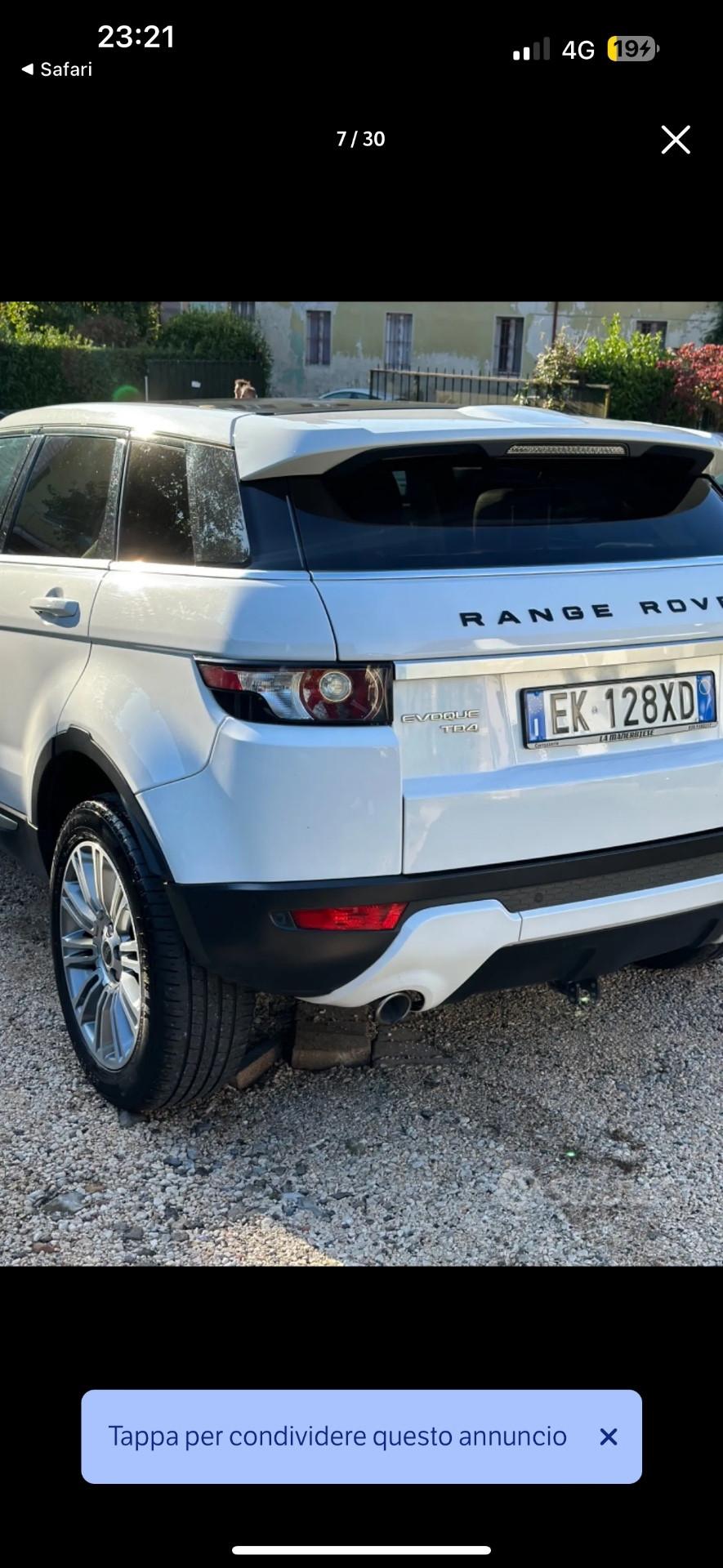 Land Rover Range Rover Evoque Range Rover Evoque 2.2 TD4 Coupé Prestige