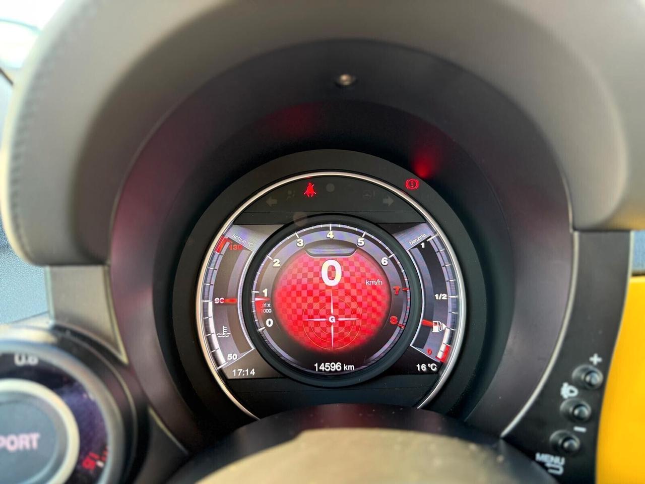 Abarth 595 1.4 Turbo T-Jet 145 CV Giallo Modena 14.000 km