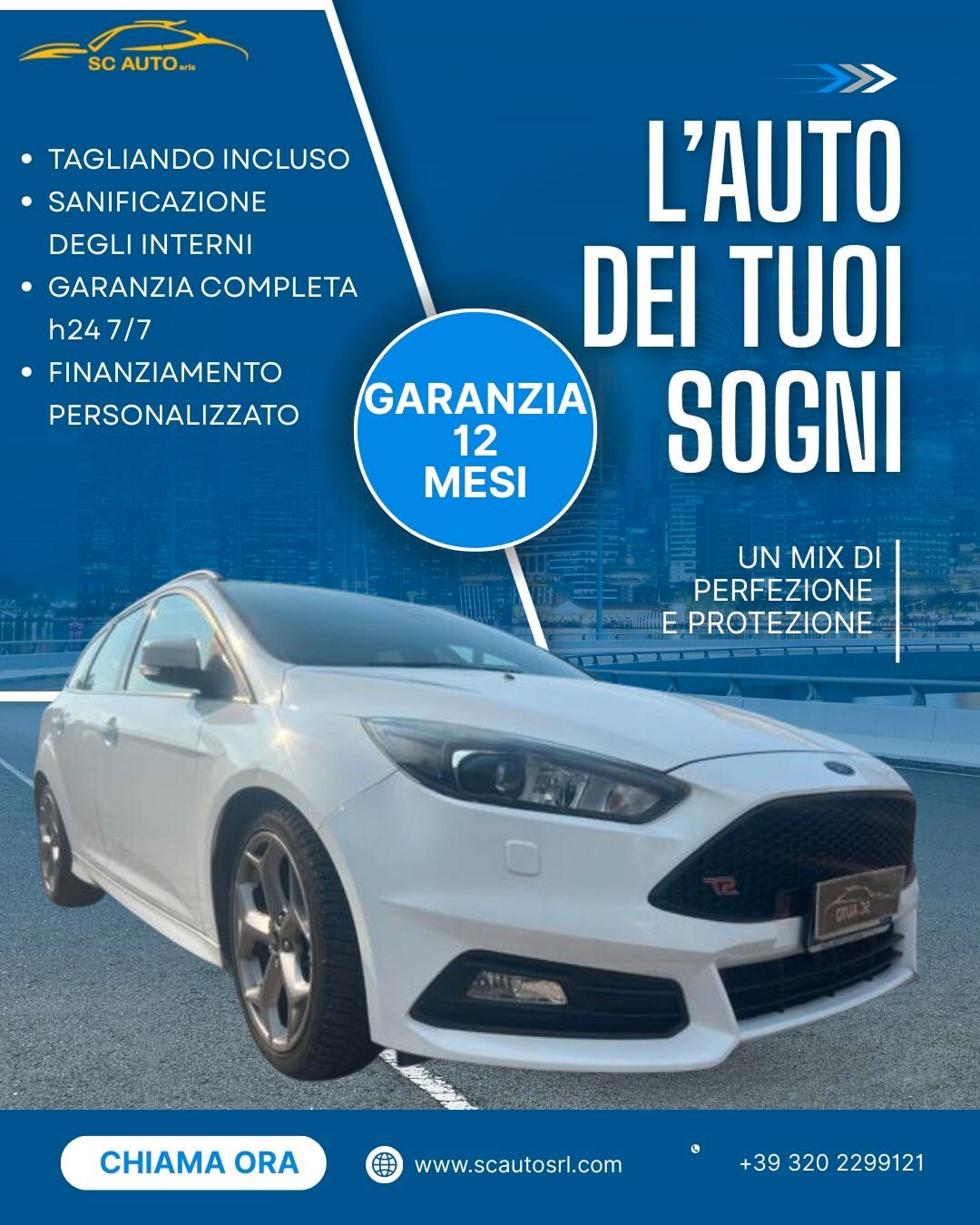 Ford Focus 2.0 TDCi 185 CV SW ST TUA A RATE CON ZERO ANTICIPO