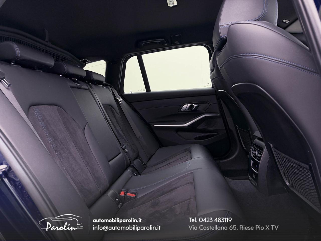 BMW Serie 3 Touring 330e Touring xDrive Msport Black pack-Tanzanite