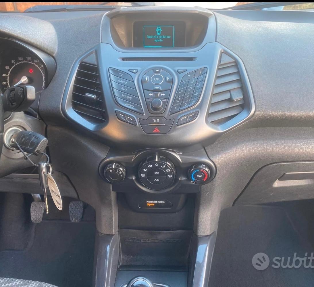 Ford EcoSport 1.5 TDCi 90 CV ANNO 2015 (NEOPATENTATI)