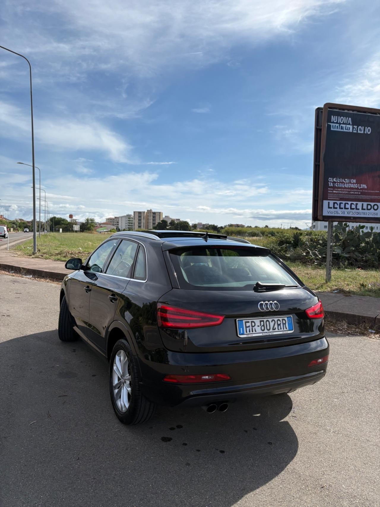 Audi Q3 S Line 2.0 TDI 177 CV Quattro S-Tronic – Tetto Panoramico