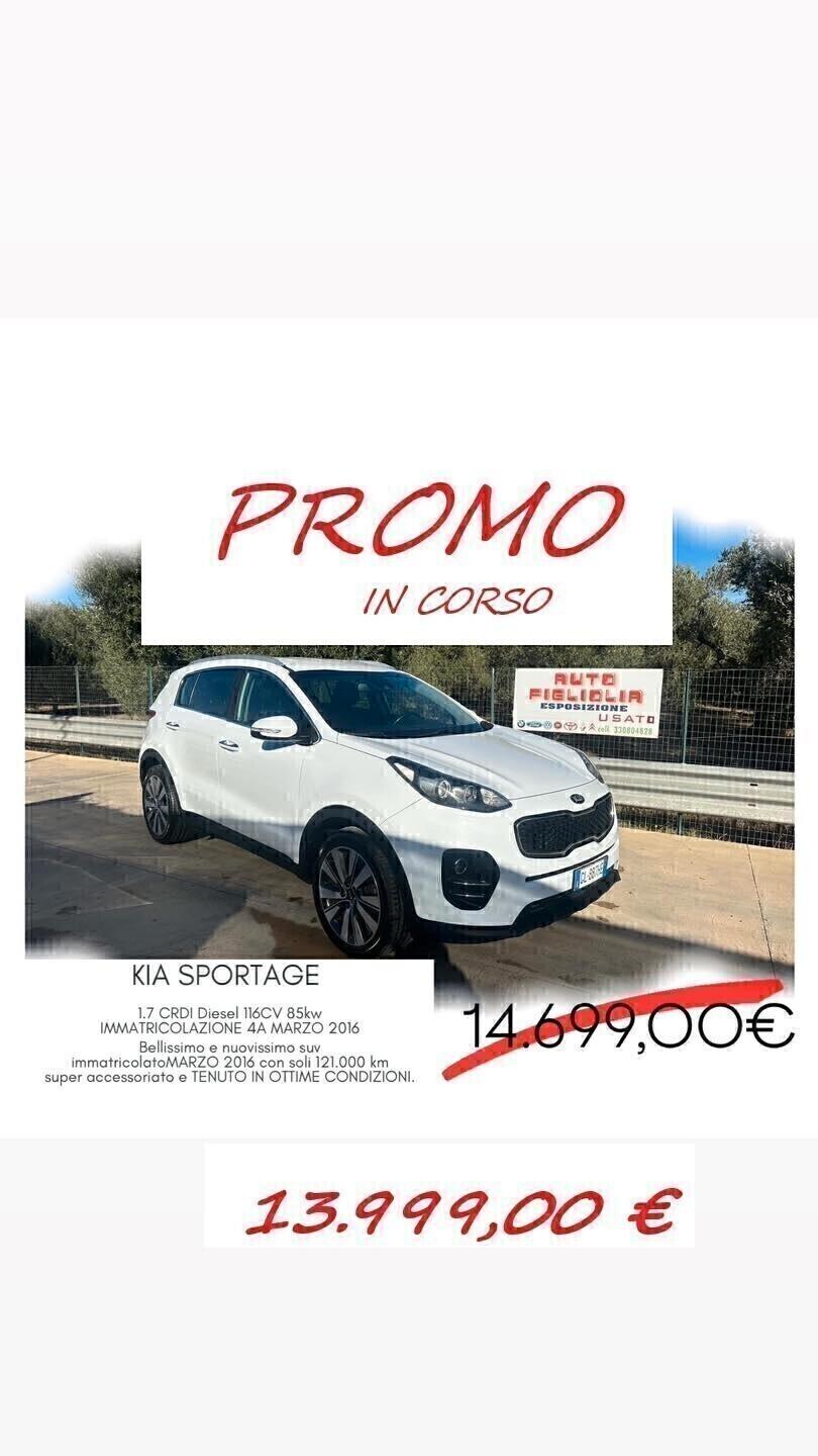 Kia Sportage 1.7 CRDI VGT 2WD Cool