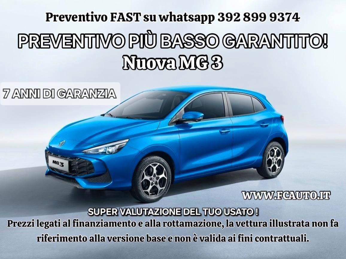 Mg MG3 , Nuova da configurare !