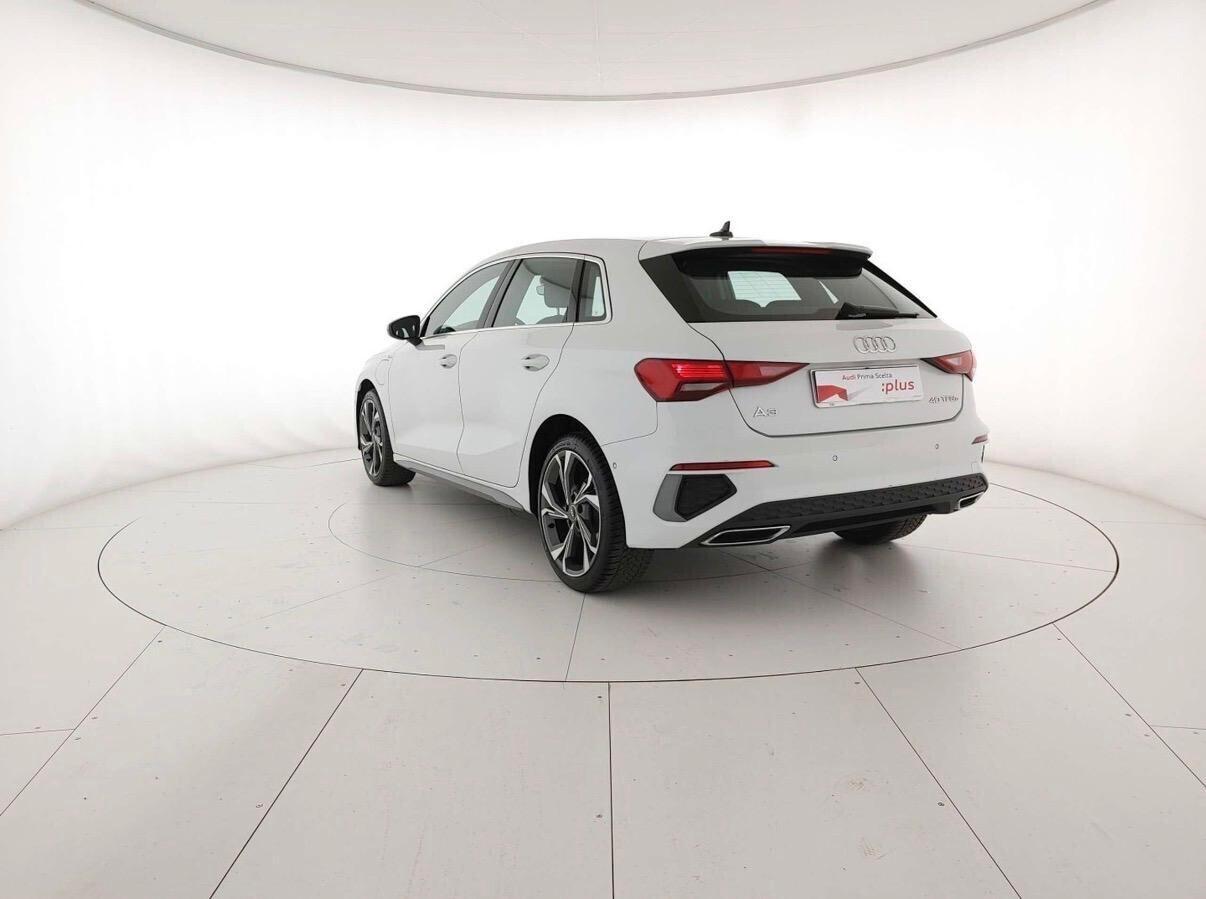 Audi A3 SPB 40 TFSI e 204 cv Hybrid - Plug-in S tronic