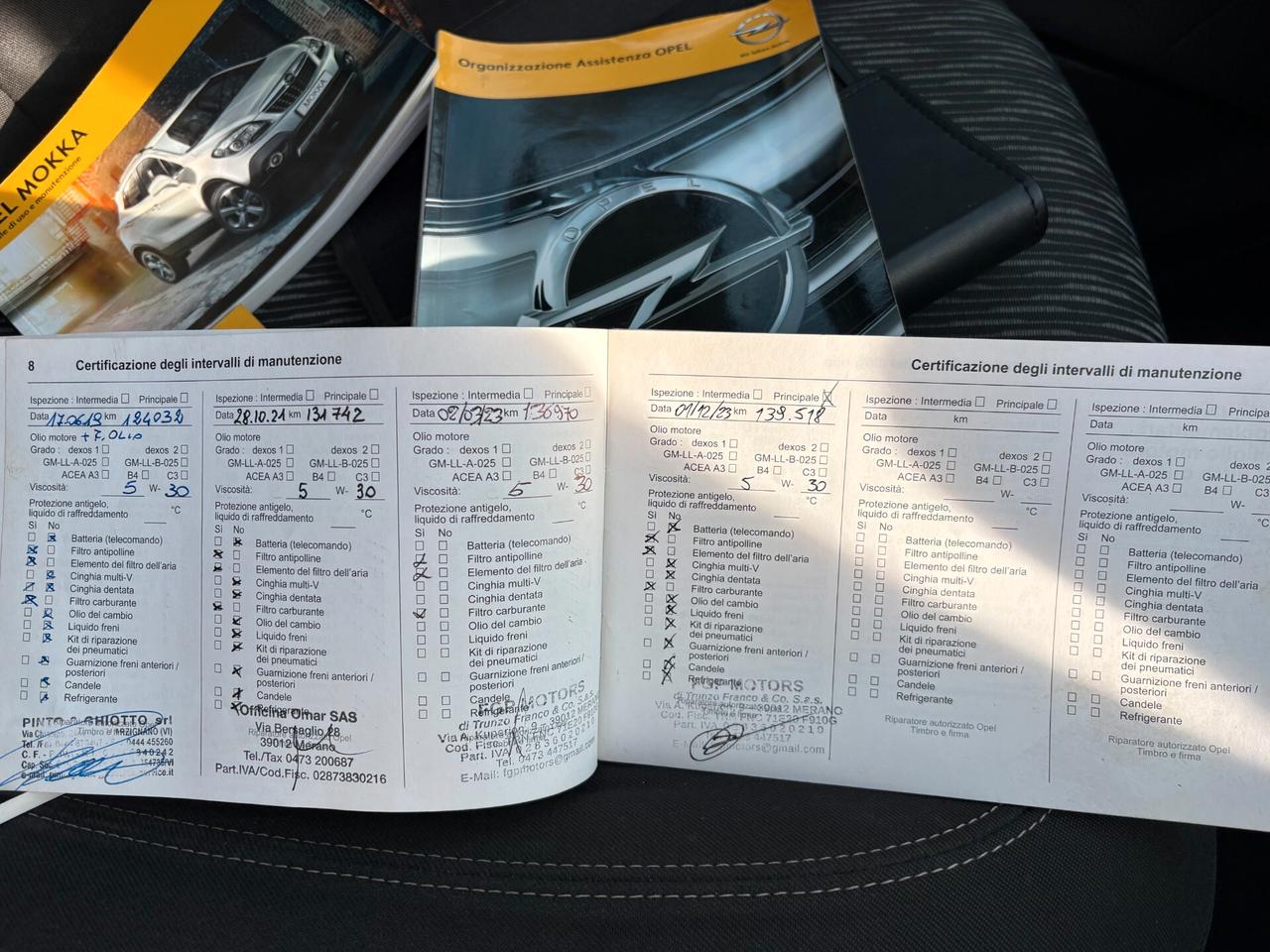 OPEL MOKKA 1.7D 6m- 152000km-Tagliandi-Garanzia-2013