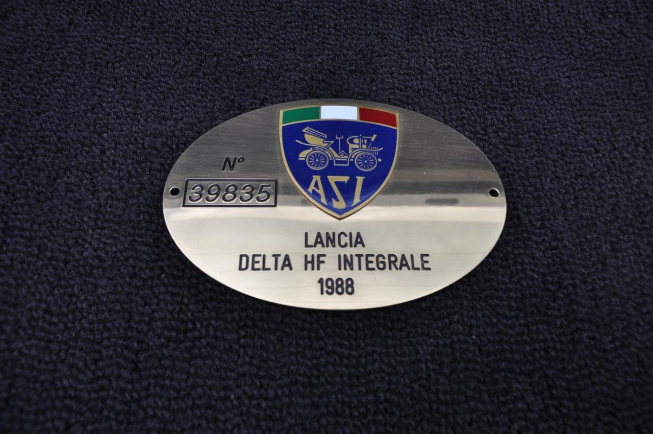 Lancia Delta 2.0i.e. turbo HF integrale 8V (ASI TARGA ORO)