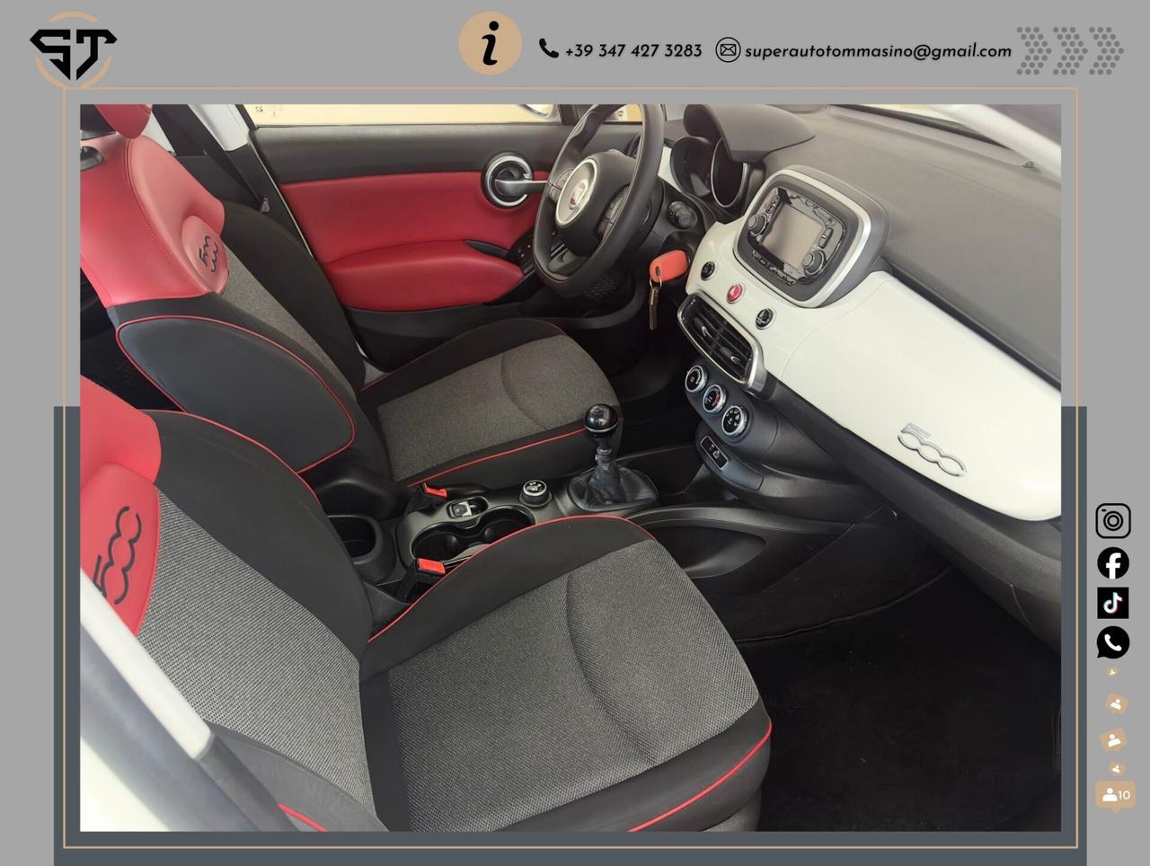 Fiat 500X 1.3 MultiJet 95 CV PERFETTA