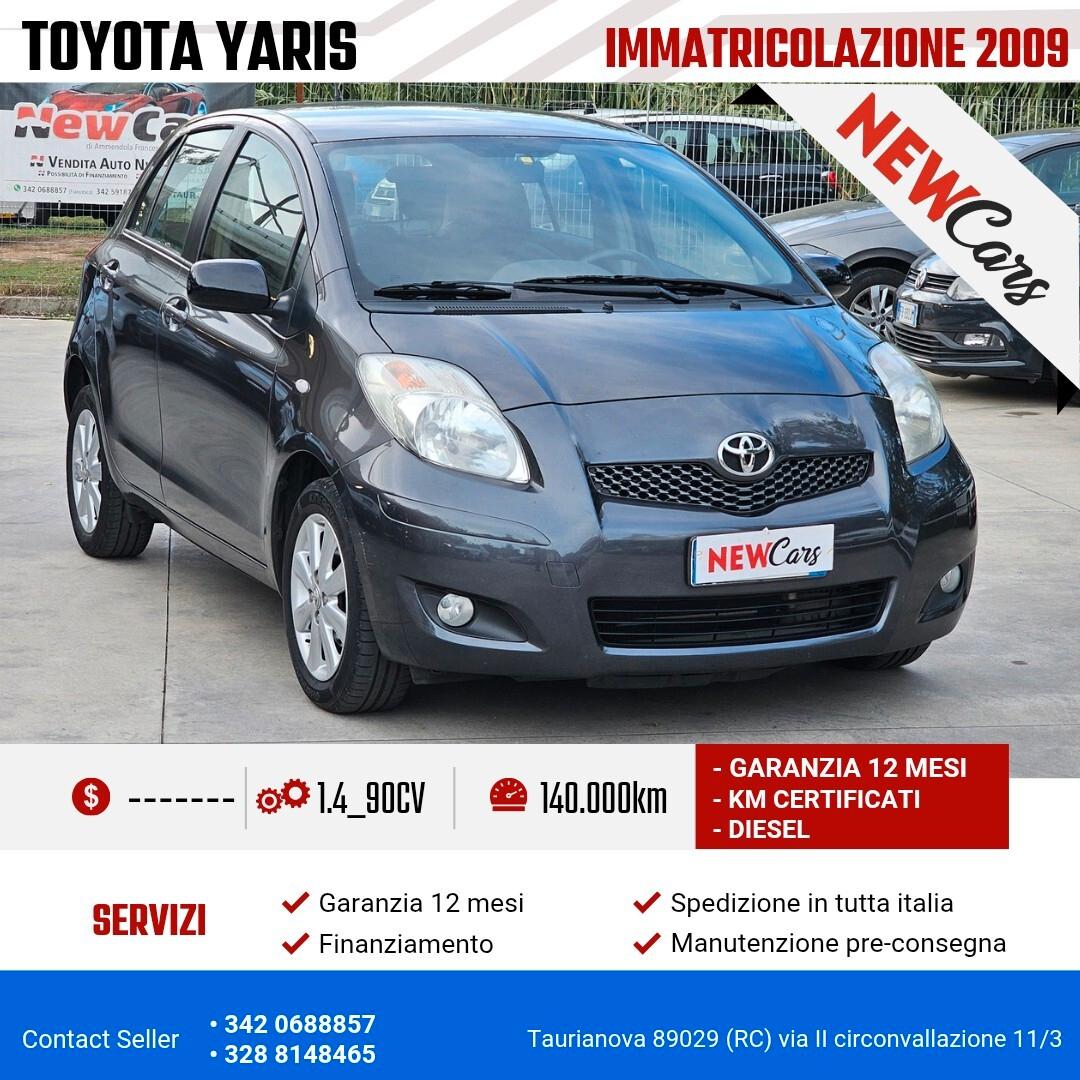 Toyota Yaris 1.4 D-4D sol