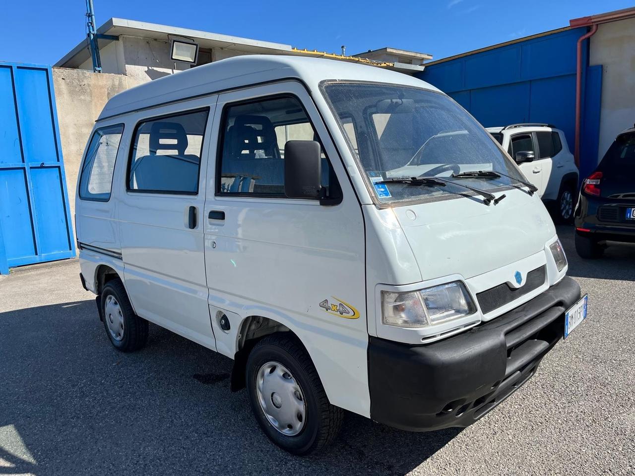 Piaggio porter 4 posti- 4x4-1.3 benz-2000