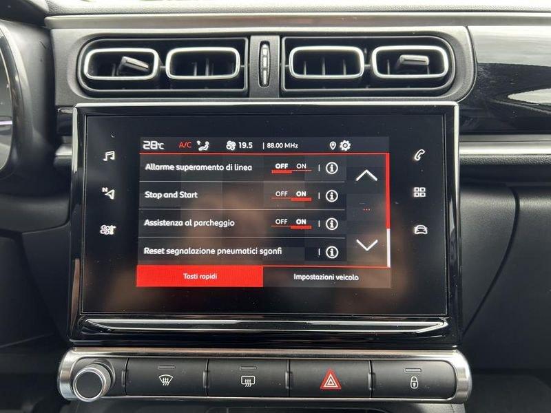 Citroën C3 PureTech 83 S&S Shine CERCHI LEGA+VETRI SCURI
