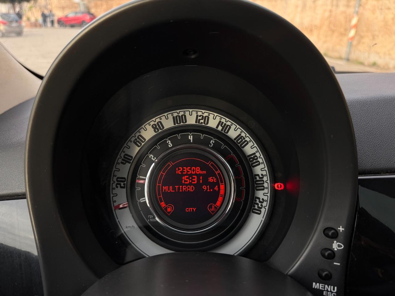 FIAT 500 LOUNGE/1.2 69 CV/TETTO/CERCHI 15"