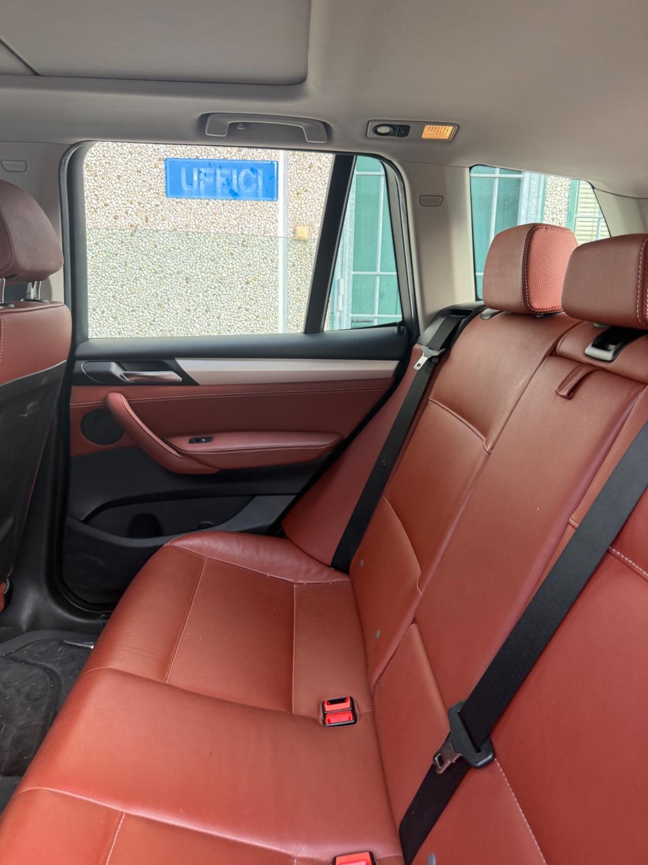Bmw X3 xDRIVE20d FUTURA TETTO KMCERT GARANZ UNICOPR