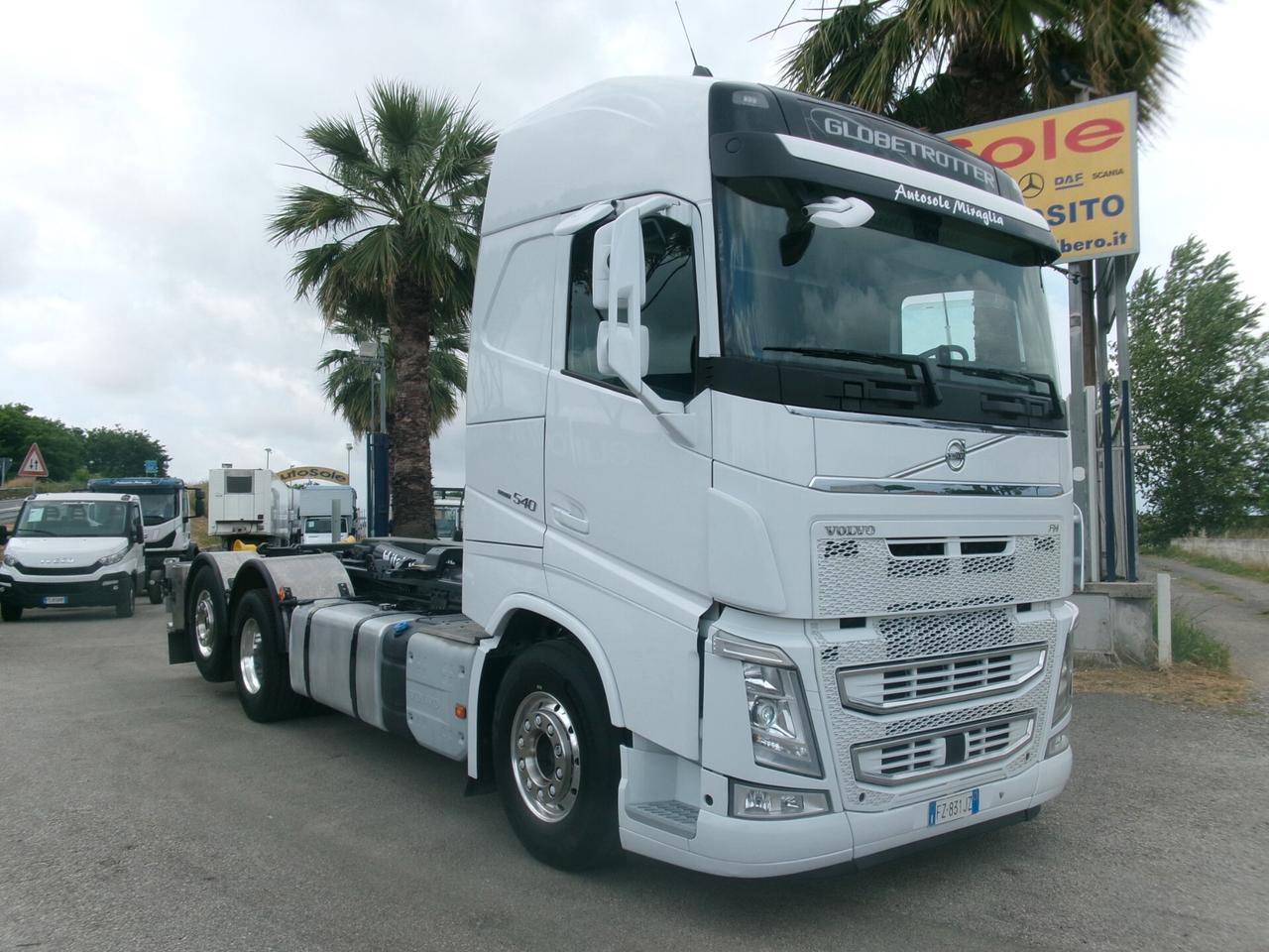 Volvo FH 540CV EURO 6 SCARRABILE ITALEV 26T ADR CASSE DA 6 METRI
