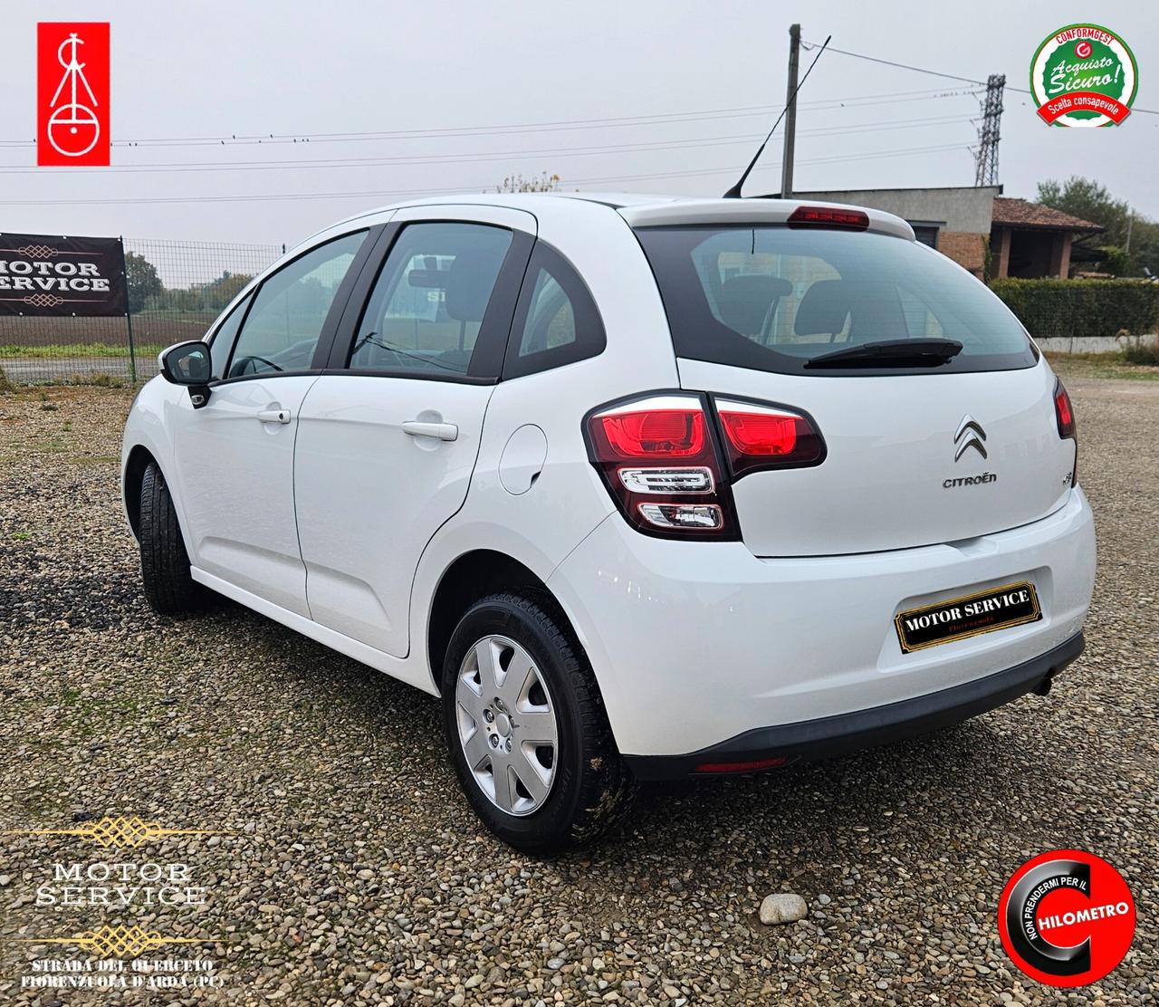 Citroen C3 1.2 benzina 44000km da 79€ mese