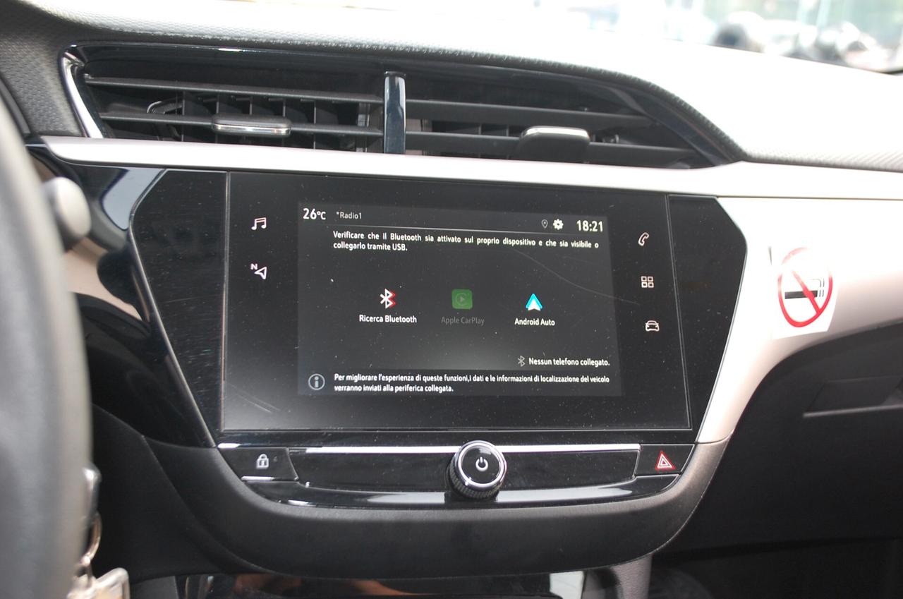 Opel Corsa 1.2 75CV Edition S&S Uff Italy App USB Led